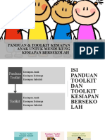 Panduan & Toolkit Kesiapan Anak Untuk Mendukung Kesiapan Bersekolah