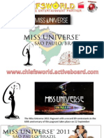 Miss Universe 2011 - Contestants Pictures and Details