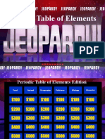 Periodic Table Jeopardy Per