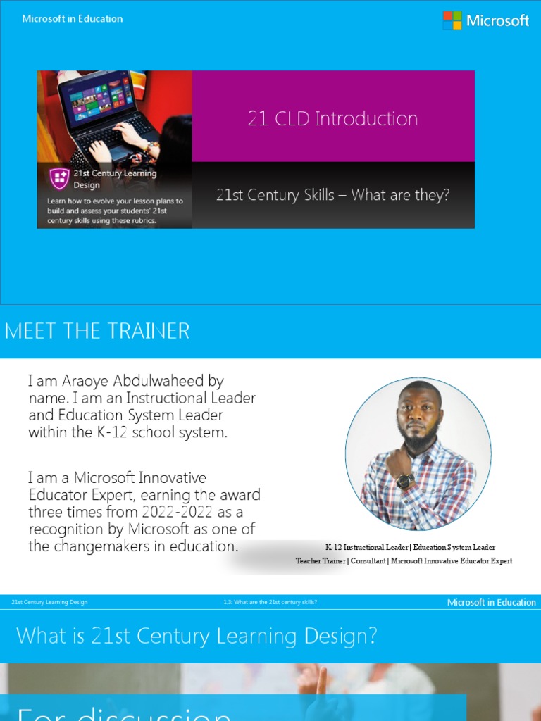 21st Century Learning Design Overview | PDF