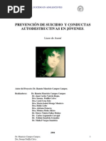 PREVENCIÓN DEL SUICIDIO EN ADOLESCENTES