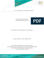 UNIDAD - FASE 4 - Paradigmas y Enfoques de La Investigación Científica