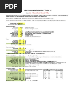 Brake Components Calculator V1.0