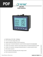 EM-07K User Manual: Tense Electric Electronic