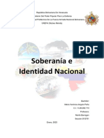 Soberania e Identidad Nacional-Maria Veronica Angulo Peña