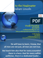 Abraham Lincoln's Letter