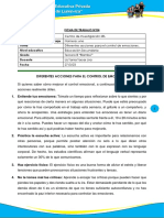 Ficha N04-Diferentes Acciones para El Control de Emociones