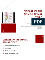 Disease of The Spine & Spinal Cord