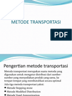 Metode Transportasi