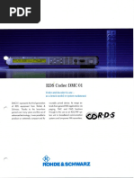 Rohde - and - Schwarz DMC - 01 Datasheet ID13516