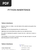 PYTHON INHERITENCE(1)