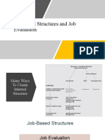 Job-Based Structures and Job Evaluation