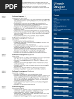 Utkarsh Devgan Resume Backend