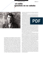 El Engaño Y El Estilo Ludwig Wittgenstein en Su Cabaña: Alberto Ruiz de Samaniego