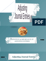 Adjusting Journal Entries (Prepayments)