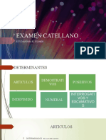 Examen Catellano: Estudiar para El Examen