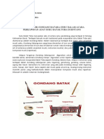 Analisis Musik Gondang Batara Guru