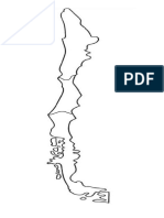 Mapa Chile Colorear