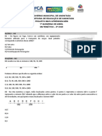 Mais Aprendizagem Questões para 9º Ano MT - Abril