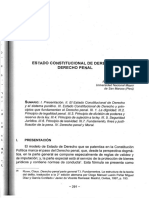 Estado Constitucional de Derecho y Derecho Penal