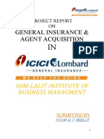 ICICI Lombard Project Report