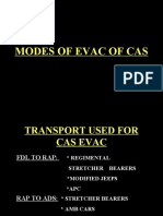 Modes of Evac of Cas