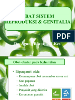 Obat Sistem Reproduksi & Genitalia: Dr. Agung Biworo, M.Kes