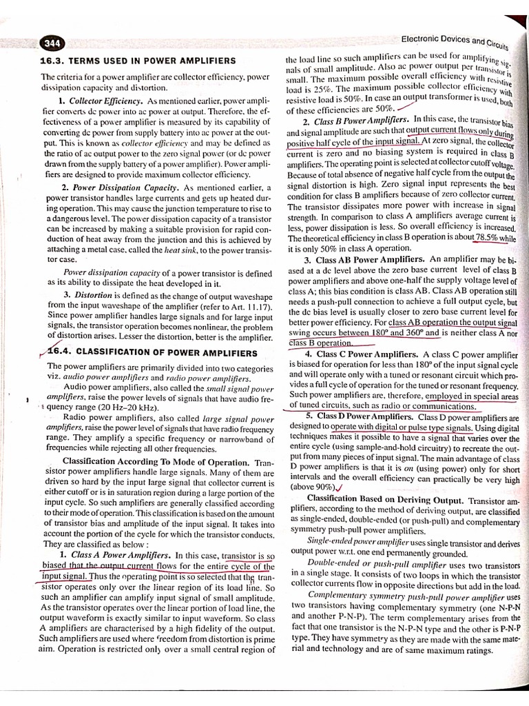 Power Amplifier Note PDF