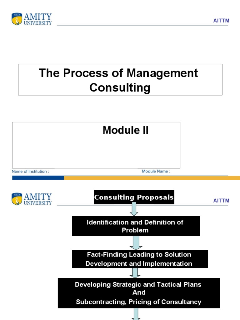 Management Consulting Process Overview | PDF | Consultant | Pricing