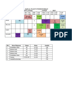 Jadual Waktu Sekolah Kebangsaan Ladang Mutiara Jun CT