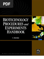 Biotechnology Procedures and Experiments Handbook$ VRP