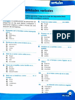 Habilidades Verbales Español