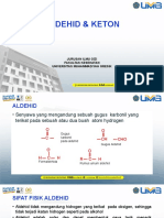 Aldehid & Keton: Jurusan Ilmu Gizi Fakultas Kesehatan Universitas Muhammadiyah Gresik