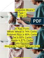 What Diabetes Means? Type 1 Type 2