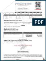 Certificado catastral de propiedad en Los Guayos, Venezuela