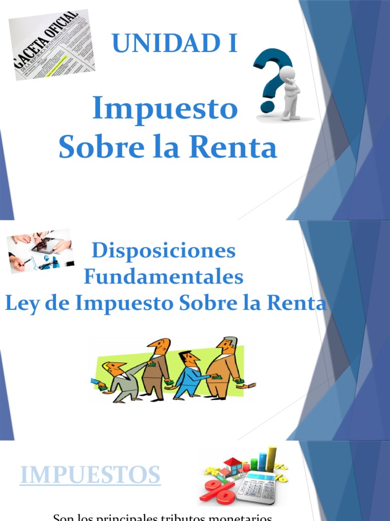 Ley de Islr | PDF | Impuestos | Impuesto sobre la renta