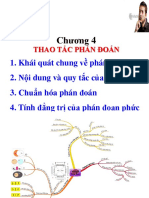 Thao Tác Phán Đoán: Chương 4