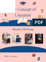 The Concept of Literature