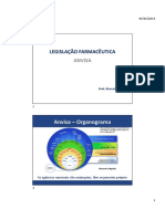 Legislação Farmacêutica: Anvisa