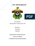 Apa Itu Demokrasi: Departemen Teknik Geologi Fakultas Teknik Universitas Hasanuddin 2022/2023