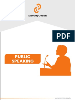 MMC - Public Speaking Curriculum
