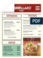 Entradas Picoteo: Ceviche de Salmón $6.800