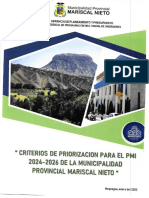 Criterios Priorizacion Pmi 2024 2026