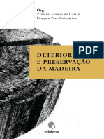 Deterioração  e preservação da madeira