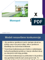 Monopol: X Glava