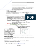 Pressão de ajuste em válvulas de segurança