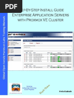 Step-By-Step Install Guide Enterprise Application Servers with Proxmox VE Cluster