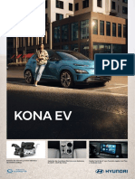 Hyundai Kona EV: Batería de 39 kWh y motor eléctrico de 150 kW