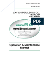 Bay Shipbuilding Co.: Operation & Maintenance Manual