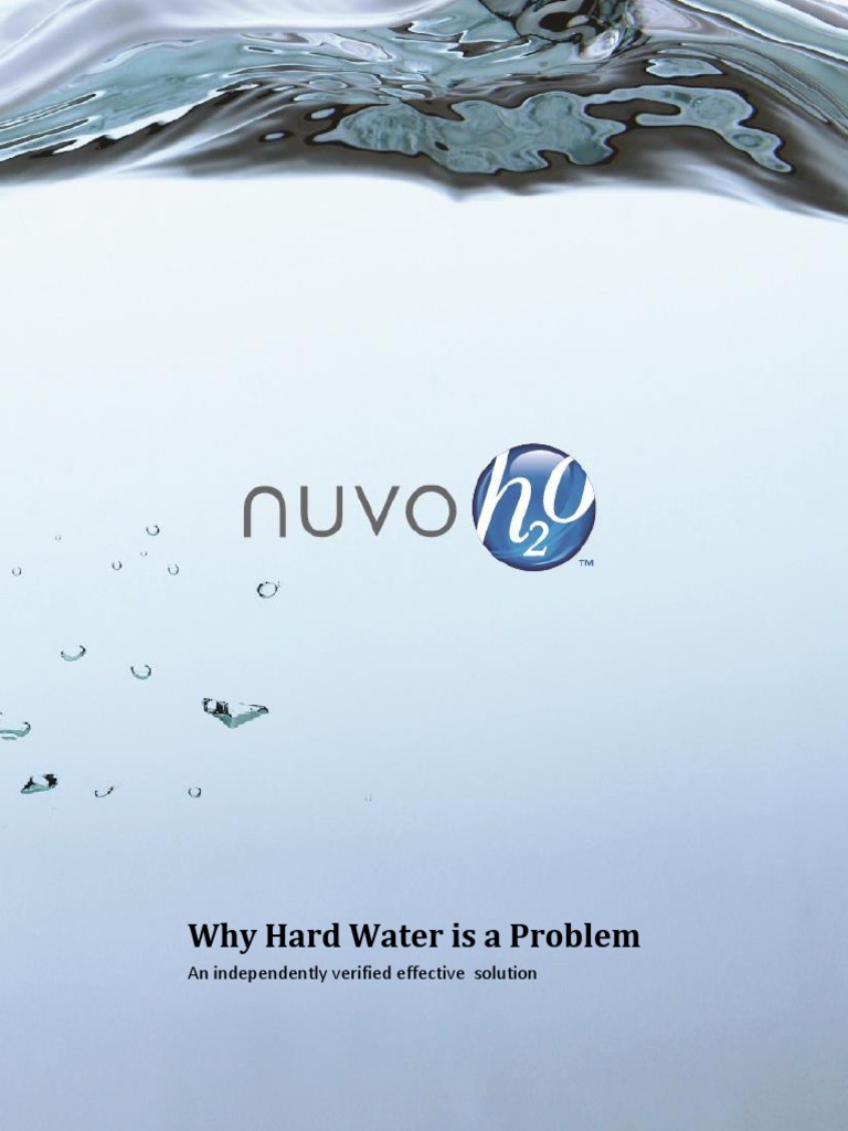 Why Hard Water Is A Problem PDF Ph Water